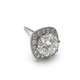 Brillantino in Argento 925 - Orecchino per lobo
