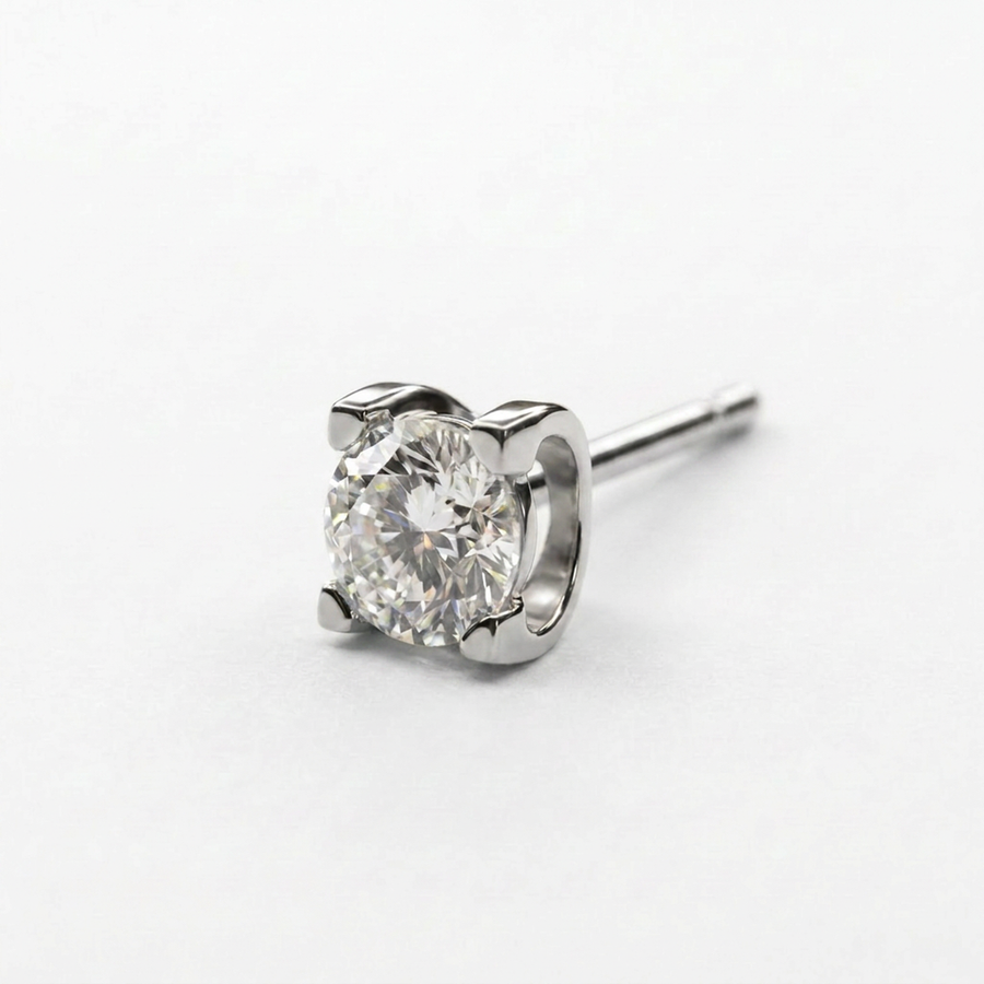 Brillantino in Argento 925 - Orecchino per lobo