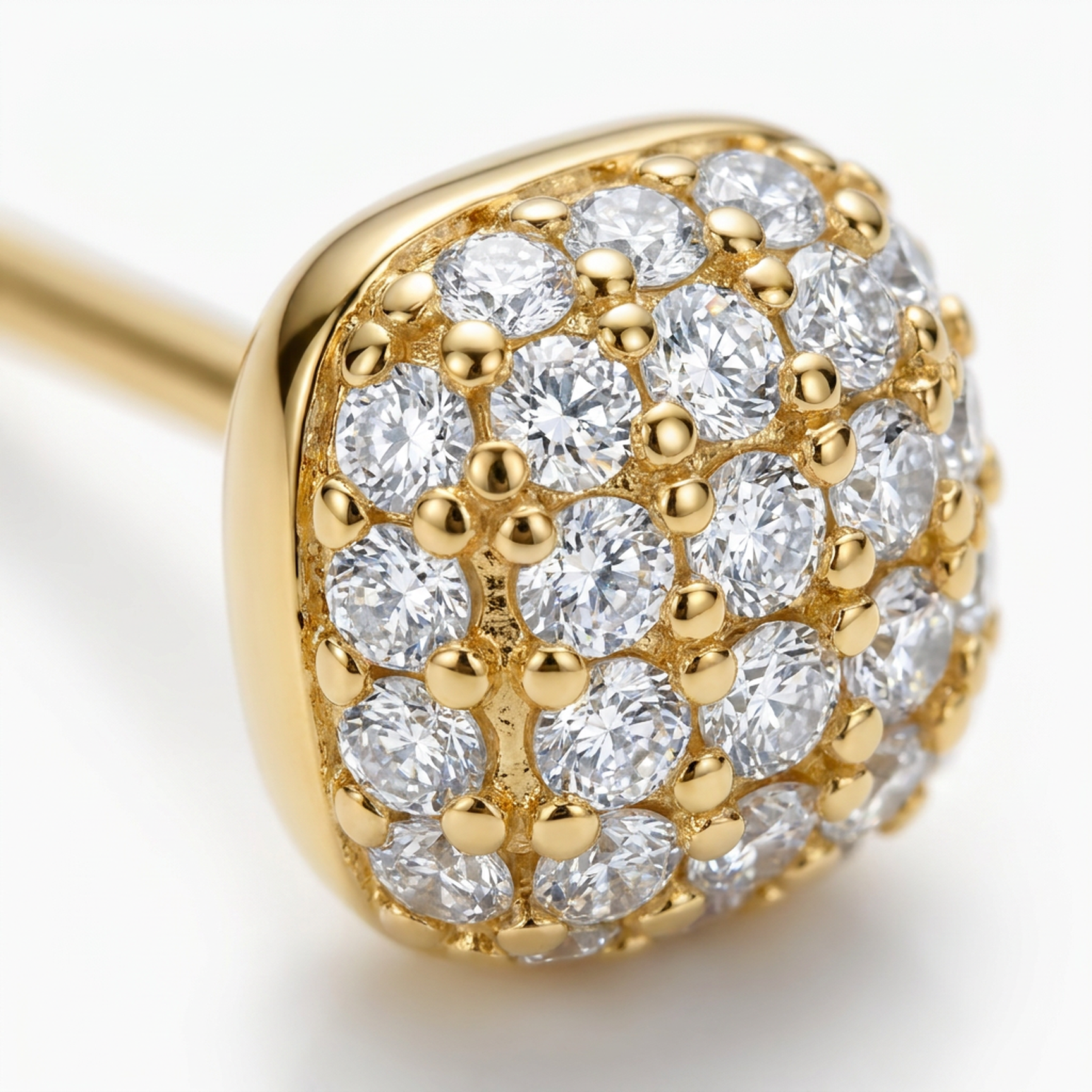 Brillantino in Argento 925 - Orecchino per lobo
