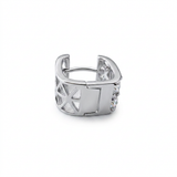 Cerchietto con zirconi in Argento 925 - Orecchino per lobo