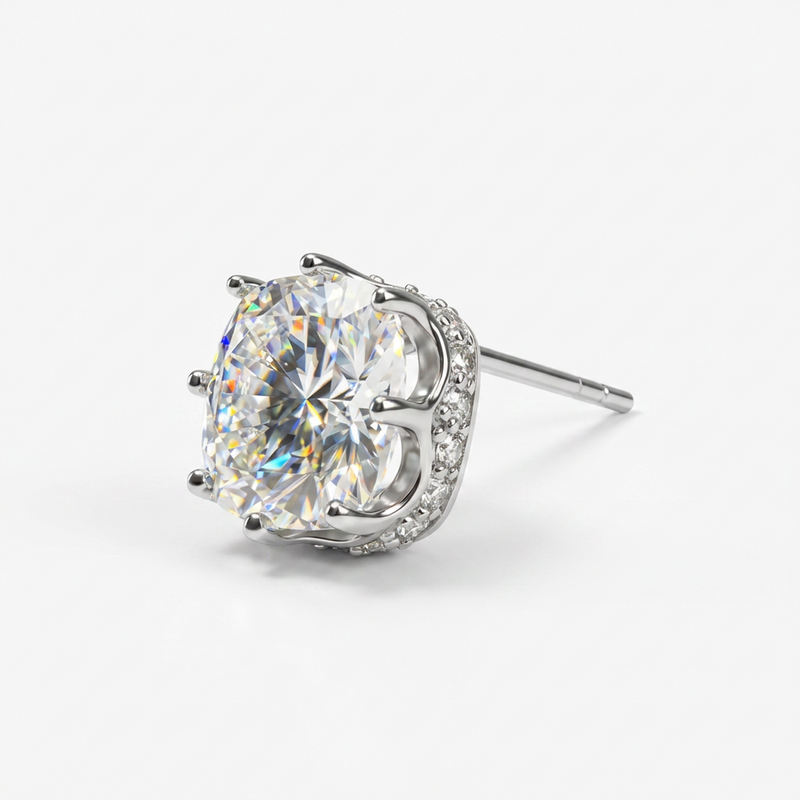 Brillantino in Argento 925 - Orecchino per lobo