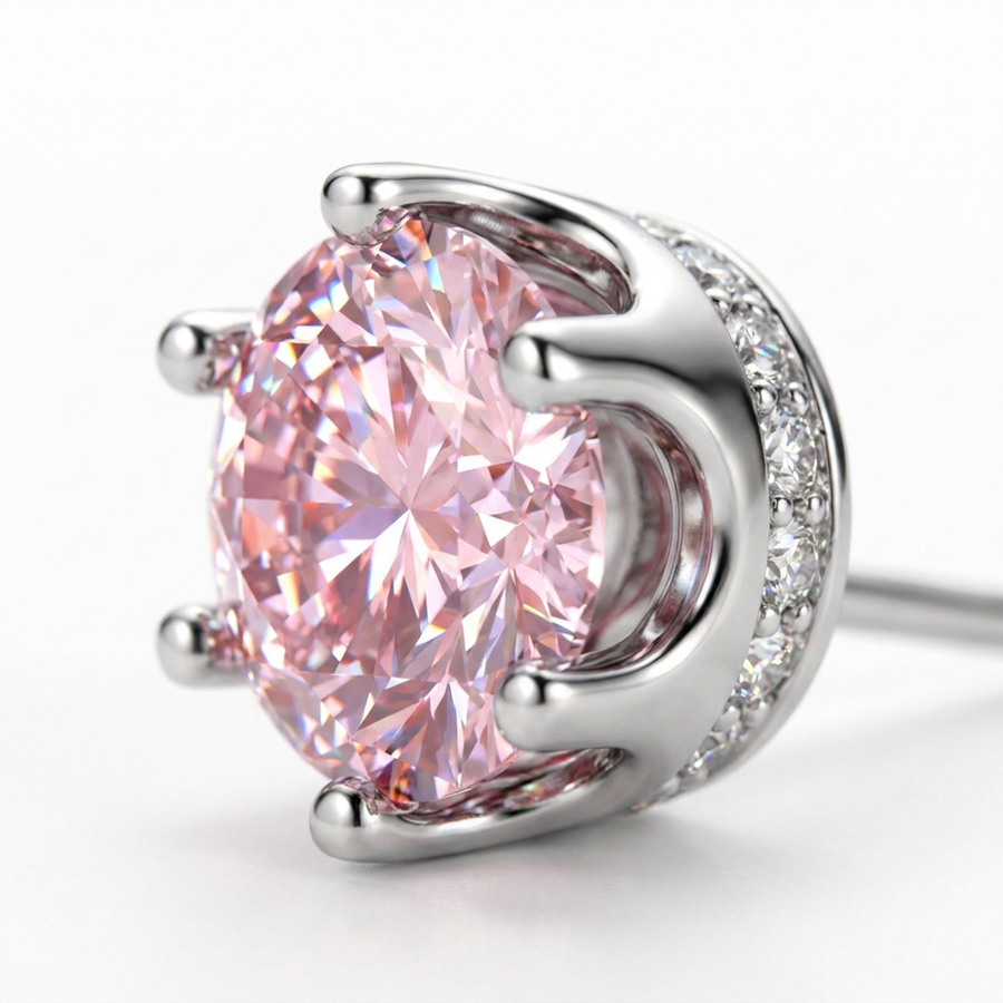 Brillantino in Argento 925 - Orecchino per lobo