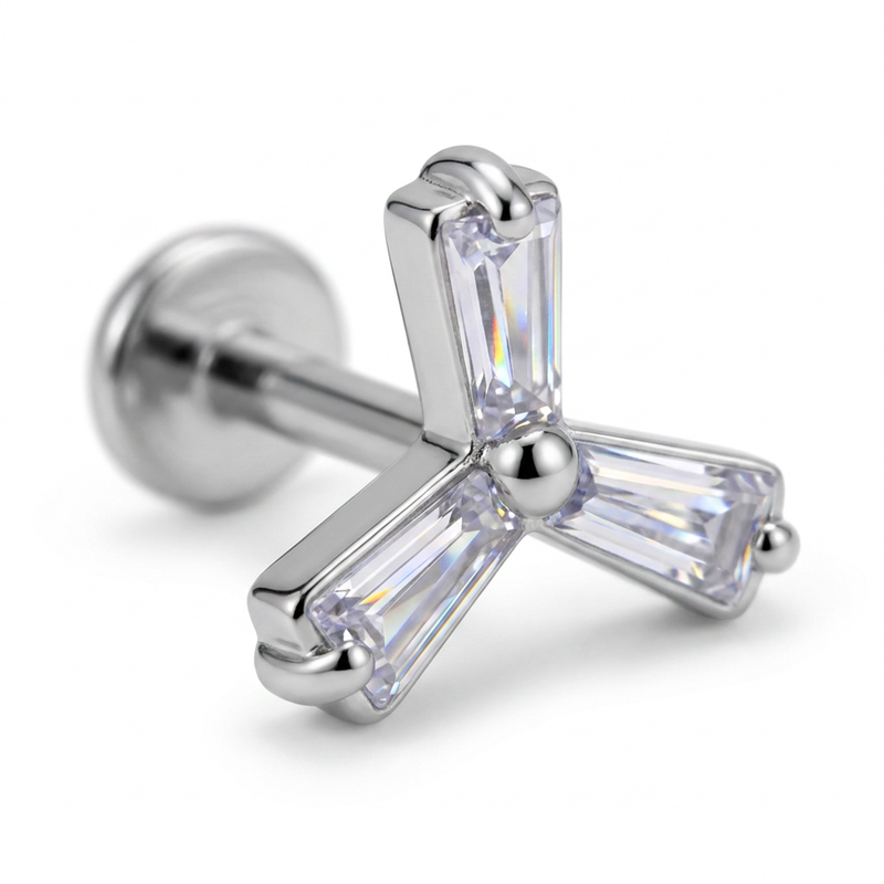 Barretta in Acciaio Chirurgico 316L - Piercing per lobo, helix, conch, tragus