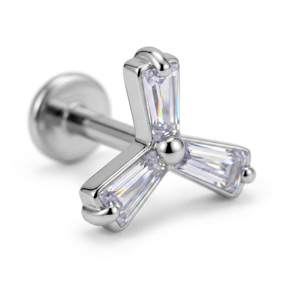 Barretta in Acciaio Chirurgico 316L - Piercing per lobo, helix, conch, tragus