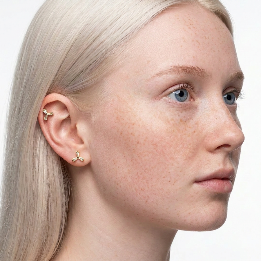 Barretta in Acciaio Chirurgico 316L - Piercing per lobo, helix, conch, tragus
