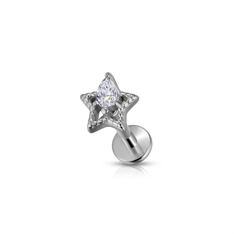 Barretta in Acciaio Chirurgico 316L - Piercing per lobo, helix, conch, tragus