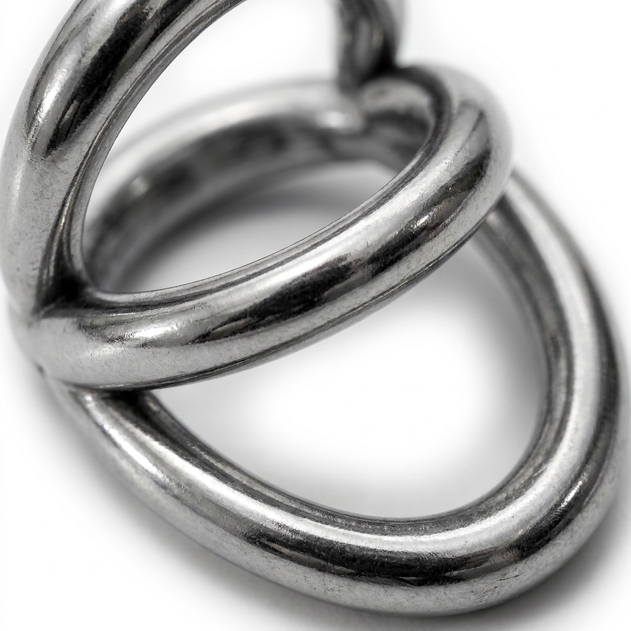 Cerchietto con tripla fascia in Acciaio Chirurgico 316L - Piercing per lobo, helix, forward helix, conch, tragus