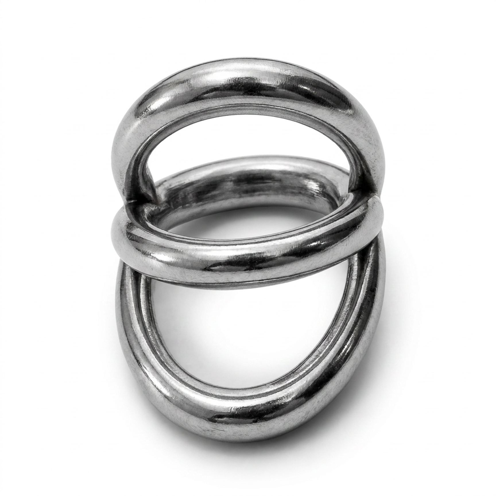 Cerchietto con tripla fascia in Acciaio Chirurgico 316L - Piercing per lobo, helix, forward helix, conch, tragus