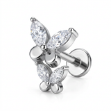 Barretta in Acciaio Chirurgico 316L - Piercing per lobo, helix, conch, tragus