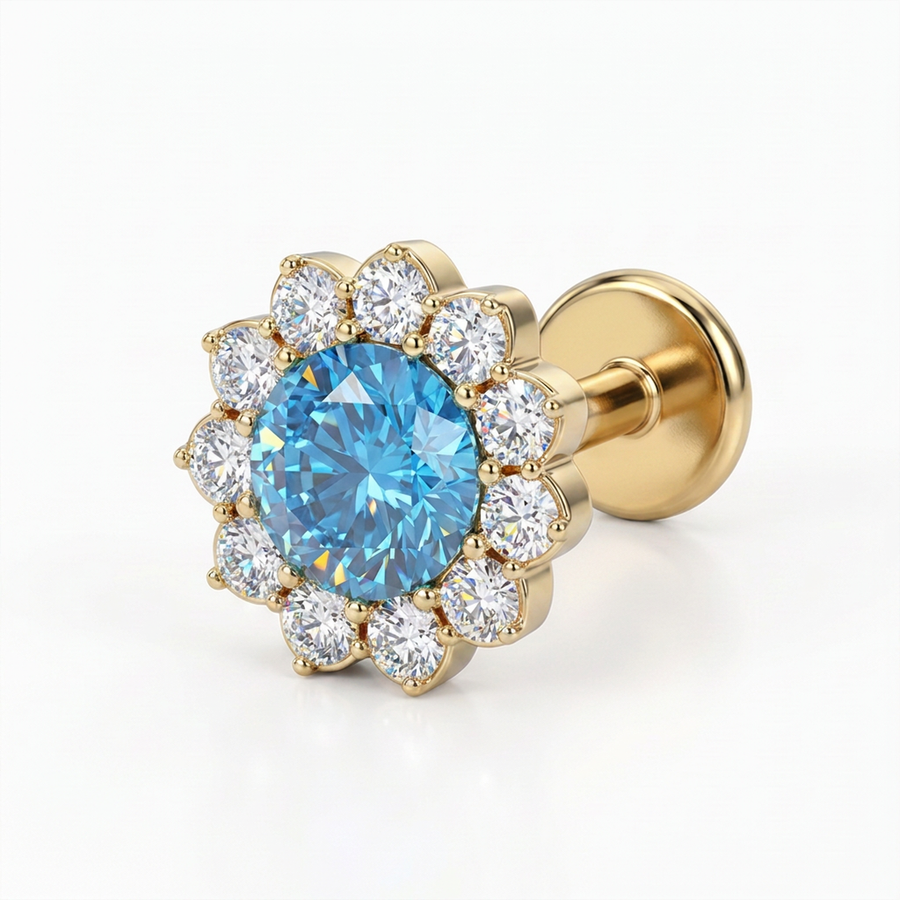 Gold, Blue