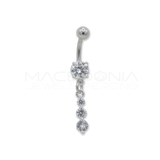 BANANA CON STRISCIA DI ZIRCONI