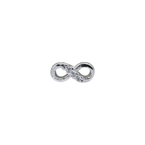 ORECCHINO CON INFINITO ZIRCONATO