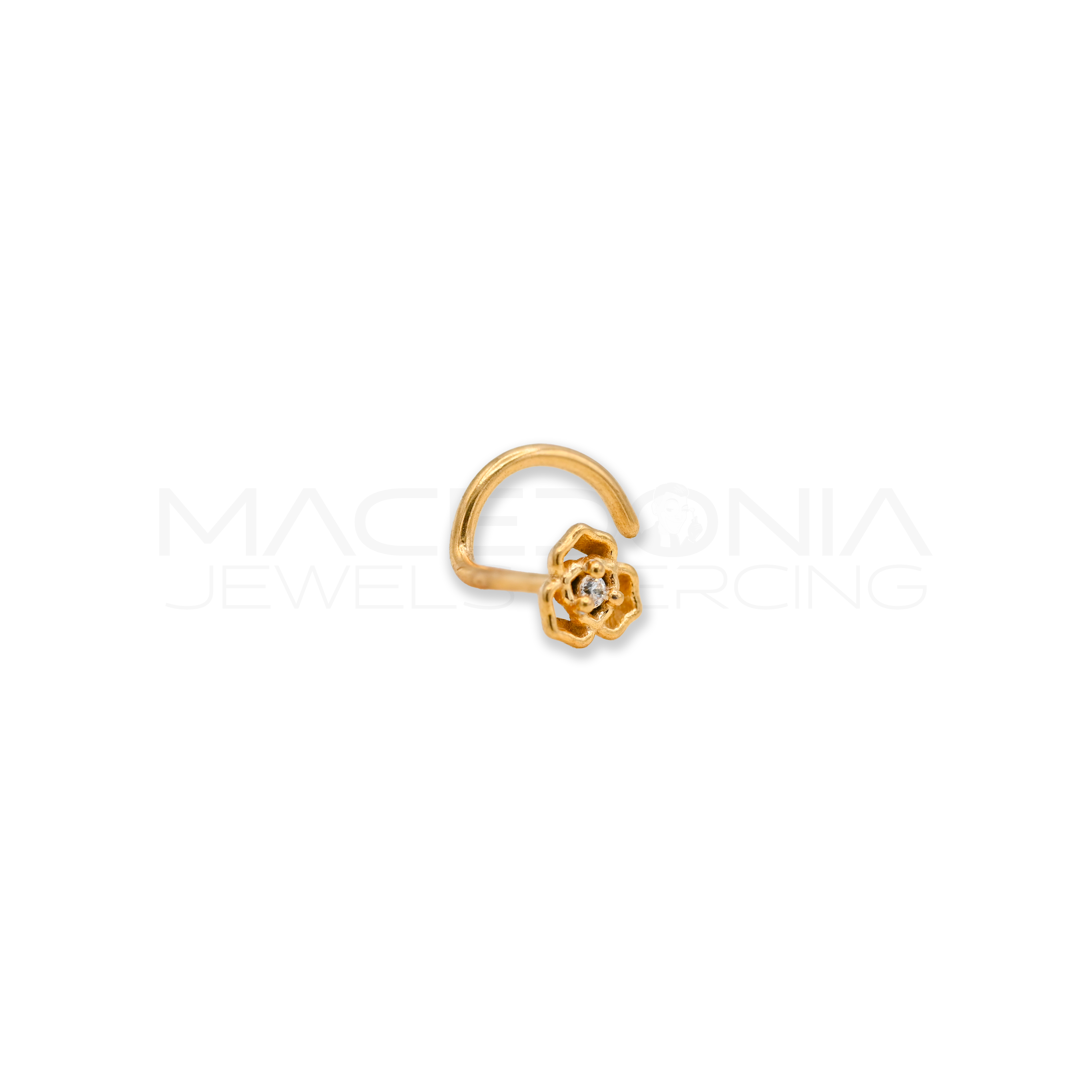 GIOIELLO CON FIORE ZIRCONATO
