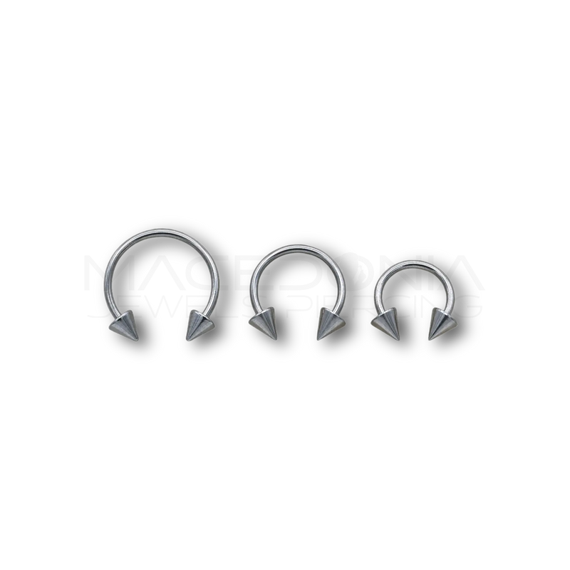 Nostril in Acciaio 316L con Coni 1 mm