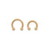 PIERCING ORO CON PALLINE