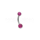 BANANA CON PALLINE GLITTERATE