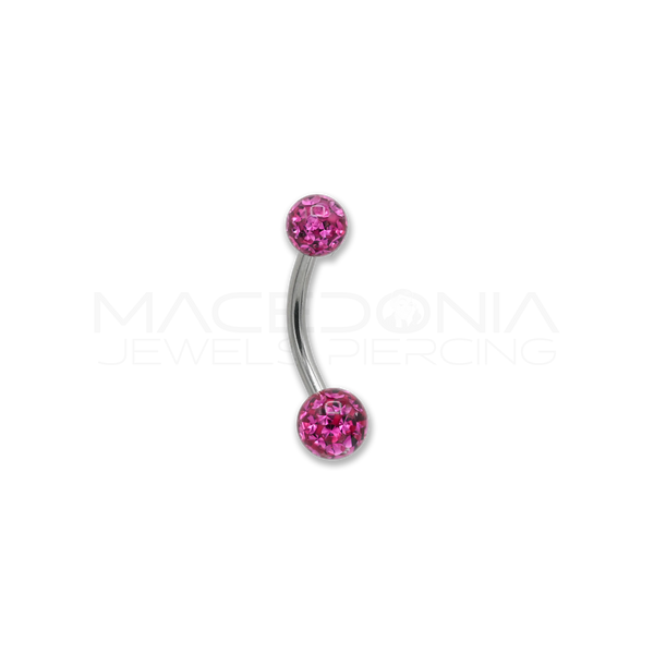 BANANA CON PALLINE GLITTERATE