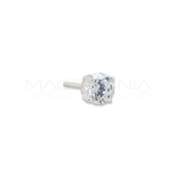 ORECCHINO CON ZIRCONE ARGENTO 925