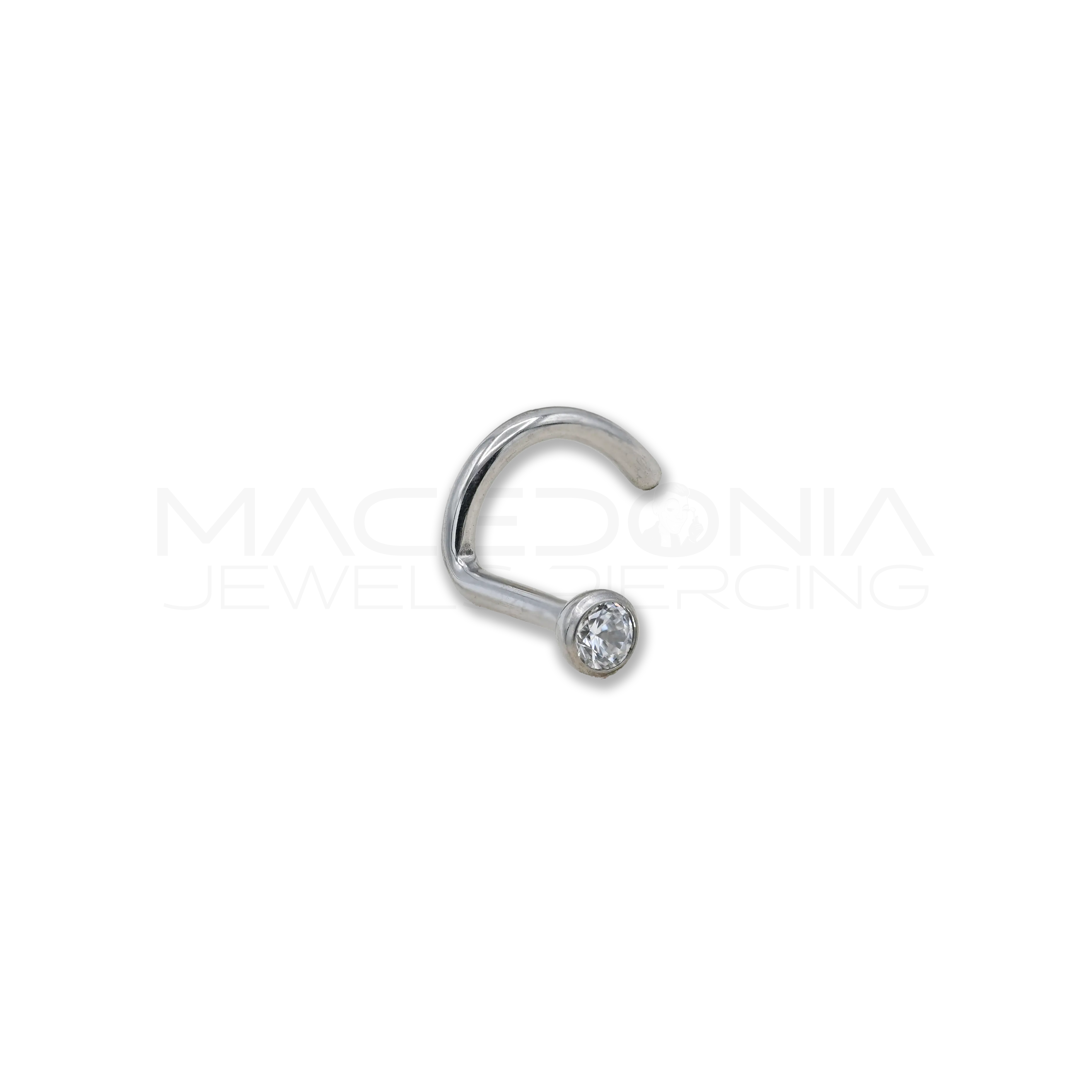 NOSTRIL CON ZIRCONE IN TITANIO