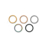 Piercing con chiusura clicker in acciaio chirurgico 316L 1.6mm