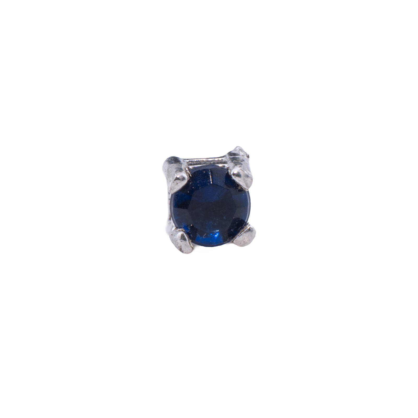 ORECCHINO CON ZIRCONE BLU
