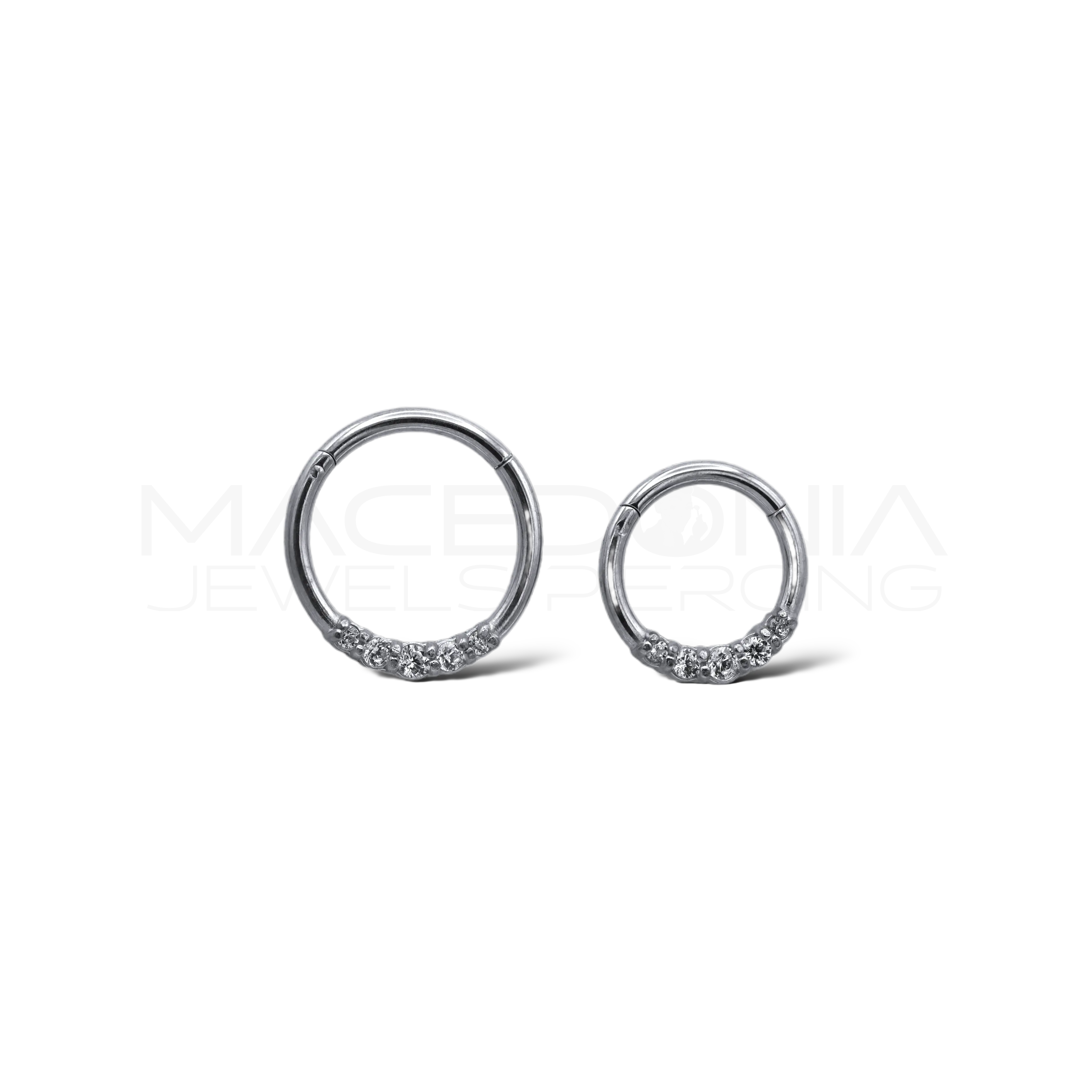 PIERCING CON CORONA DI ZIRCONI