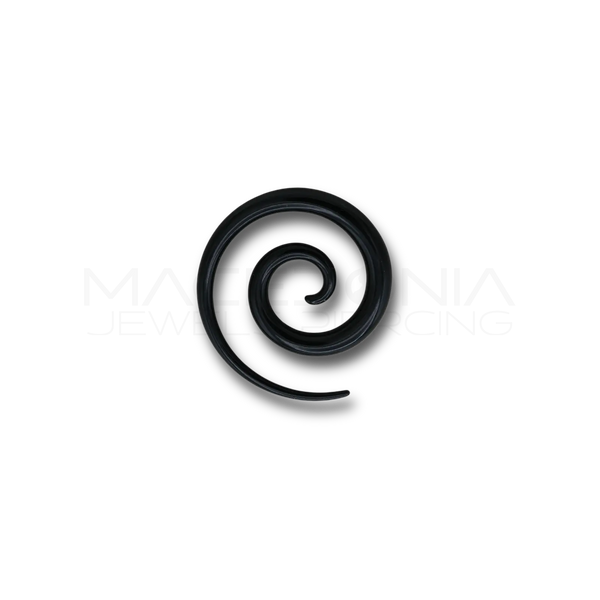 Dilatatore a Spirale in Acrilico nero