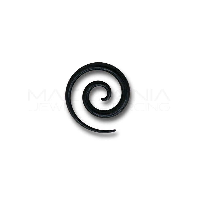 Dilatatore a Spirale in Acrilico nero