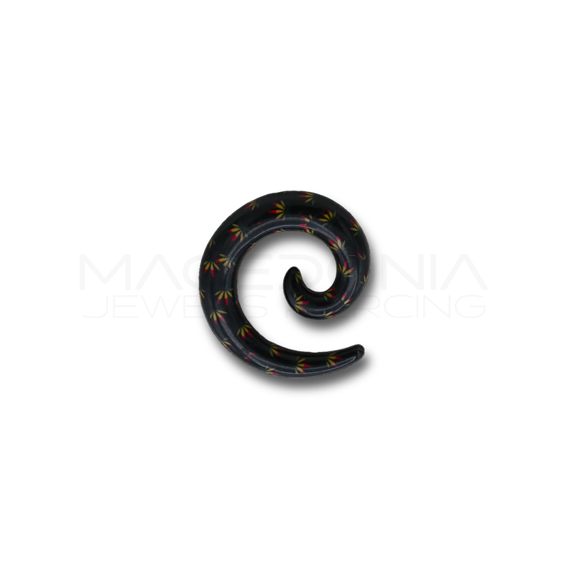 Dilatatore a Spirale Fantasia Rasta
