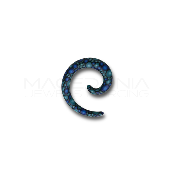 Dilatatore a Spirale Nero e Viola