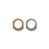 PIERCING CON CORONA DI ZIRCONI