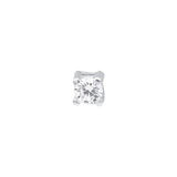 ORECCHINO CON ZIRCONE 4MM