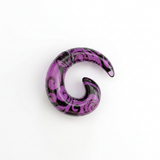 Dilatatore a Spirale Nero e Viola