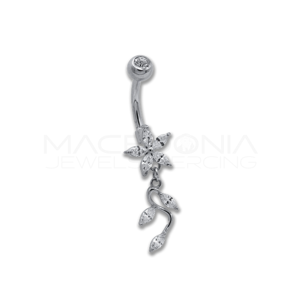 BANANA CON FIORE E RAMOSCELLO PENDENTE