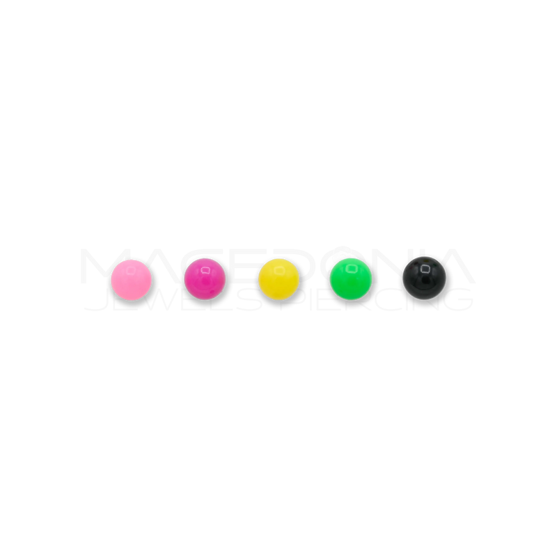 Palline in Plastica 6mm – Filettatura 1.6mm