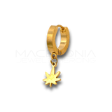 Piercing Foglia in Acciaio Chirurgico 316L (Oro)