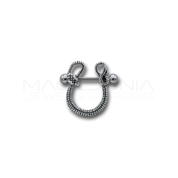 PIERCING DA CAPEZZOLO CON SERPENTE