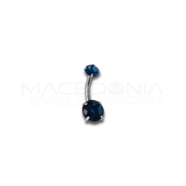 BANANA CON ZIRCONE TONDO