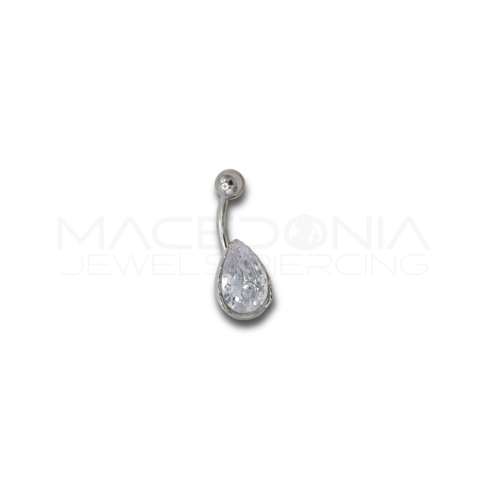 BANANA CON ZIRCONE A GOCCIA