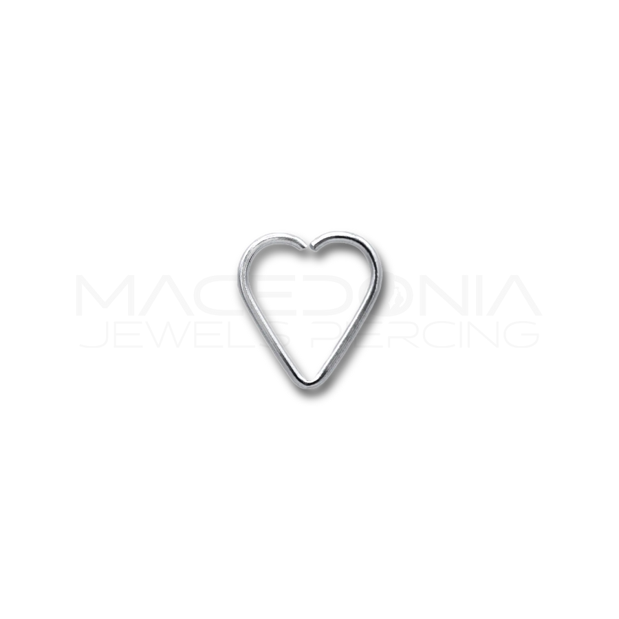 Nostril in Argento 925 con Cuore Minimal