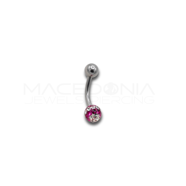 BANANA CON PALLINA GLITTERATA