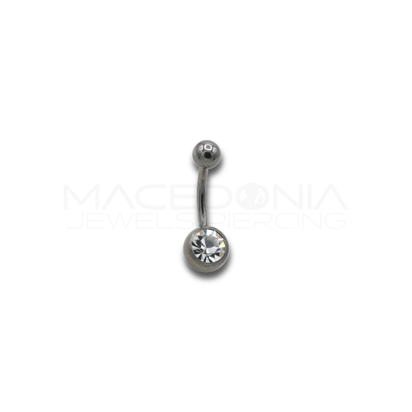 BANANA IN TITANIO CON ZIRCONE