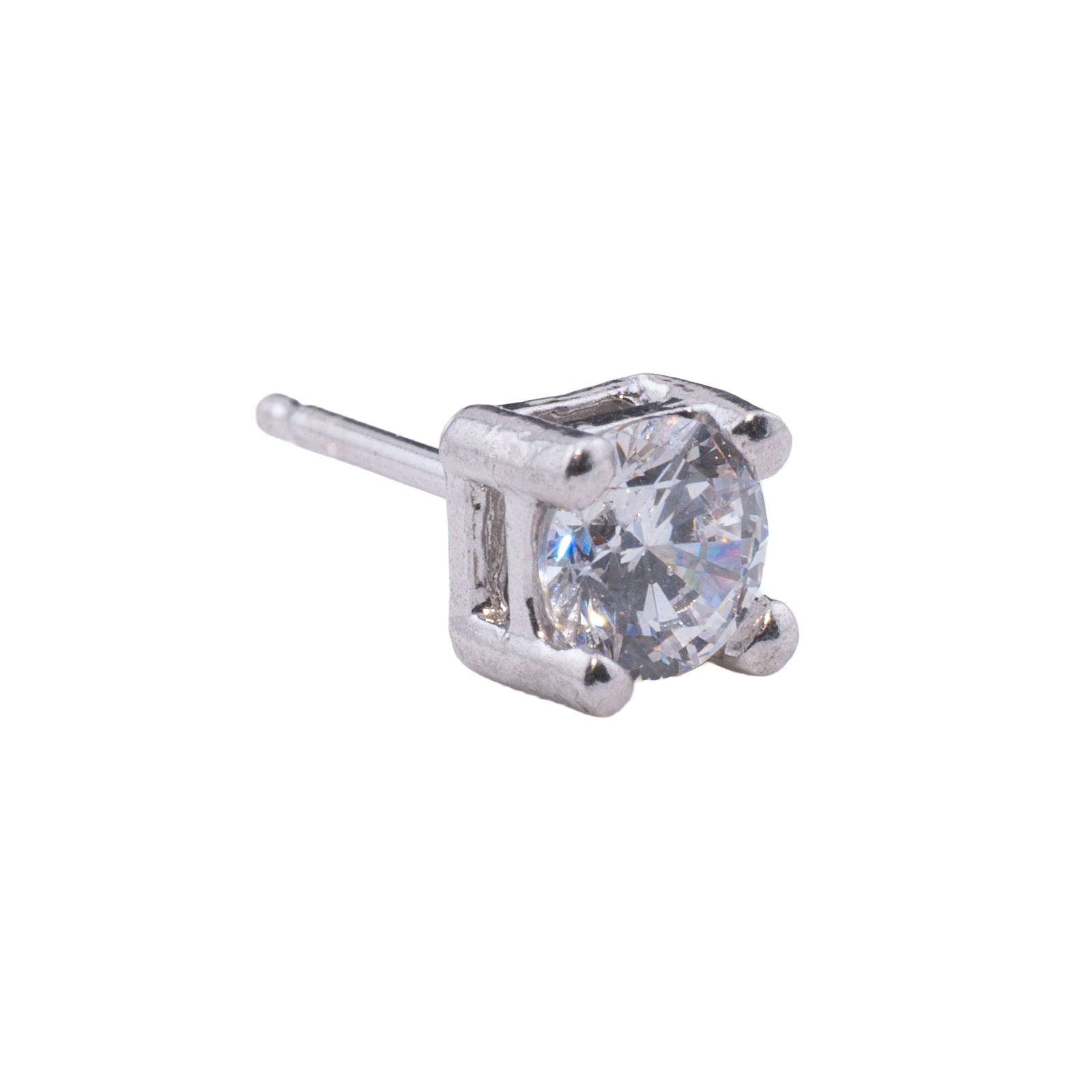 ORECCHINO CON ZIRCONE 5MM