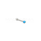 Labret con pallina opale
