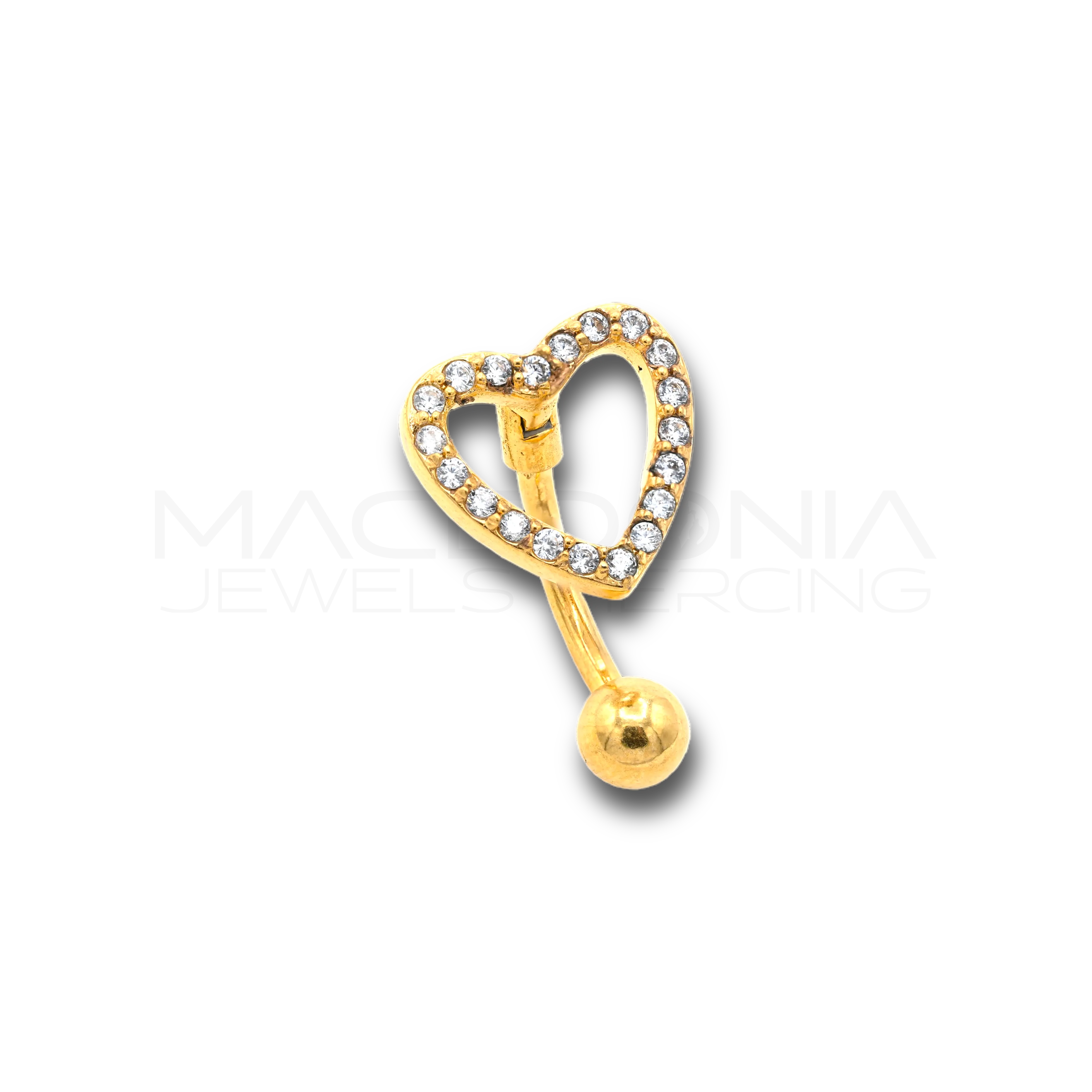 PIERCING OMBELICO CON CUORE
