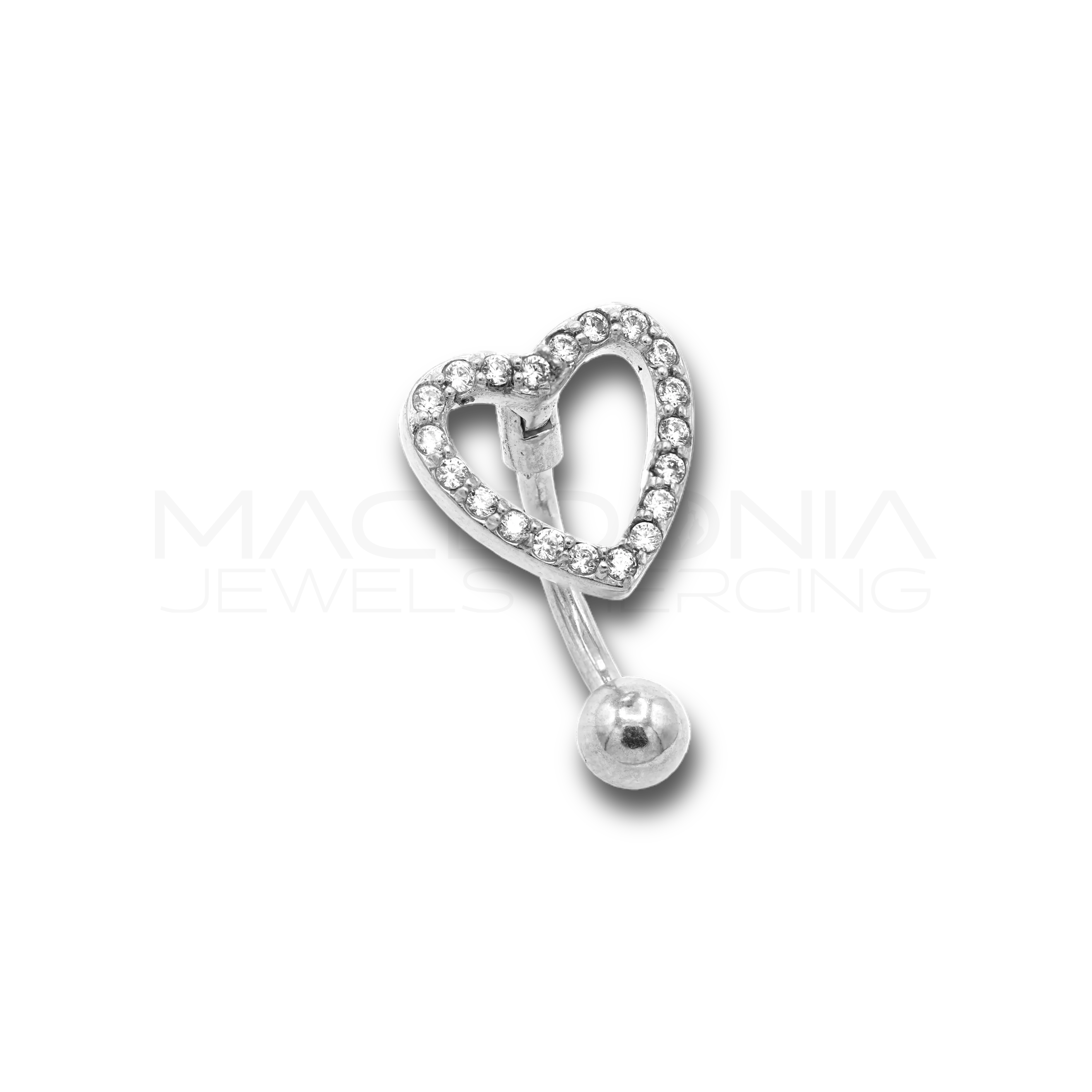 PIERCING OMBELICO CON CUORE
