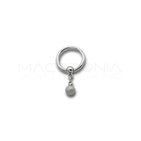 CERCHIO CON PERLA PENDENTE