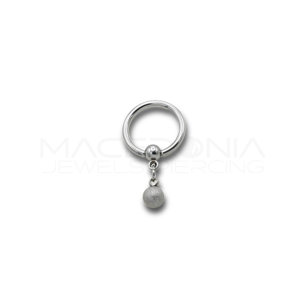 CERCHIO CON PERLA PENDENTE