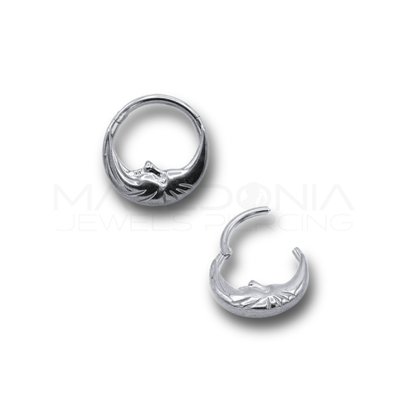 Piercing con Corona di Palline in Acciaio Chirurgico 316L