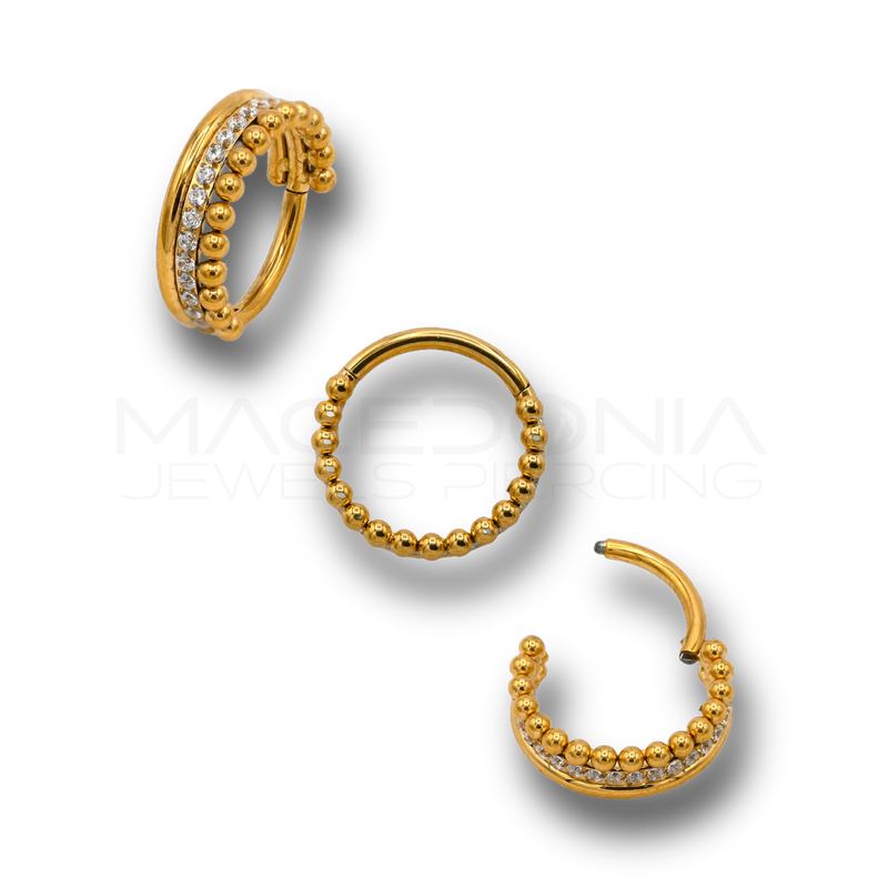 Piercing con Corona di Palline